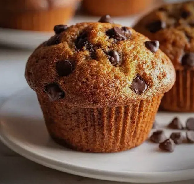 Chocolate chip muffin